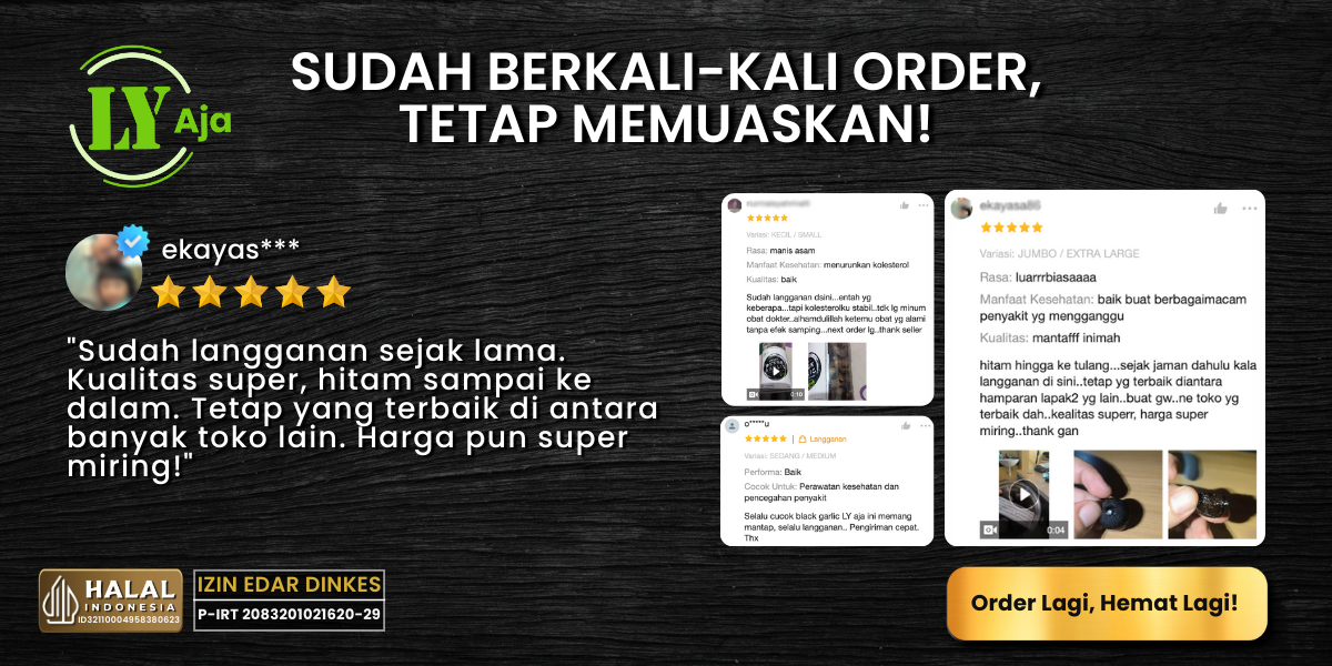 Pelanggan setia LY Aja merasa puas meski sudah berkali-kali order Testimoni pelanggan LY Aja: sudah berkali-kali order tetap memuaskan