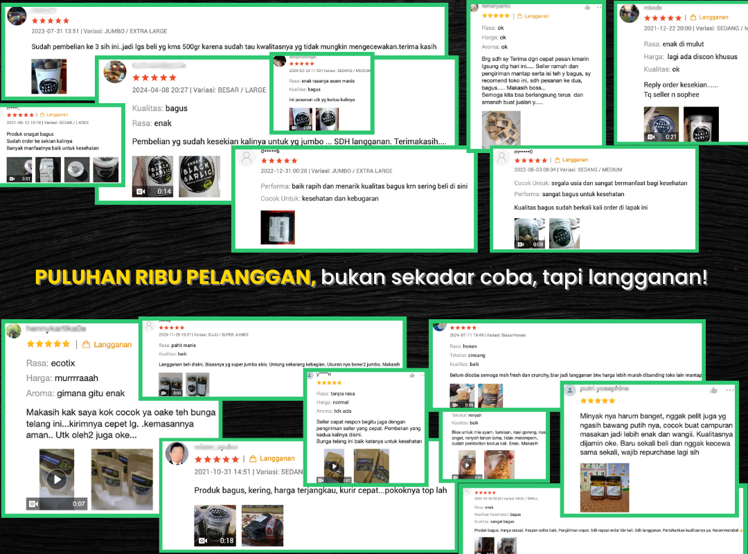 Pelanggan LY Aja merasa puas meskipun sudah berkali-kali memesan Testimoni pelanggan setia LY Aja: sudah berkali-kali order tetap memuaskan