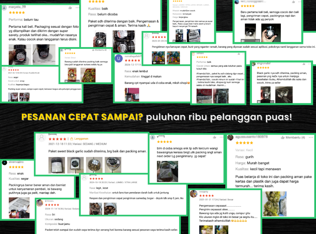 Produk LY Aja dikemas rapi agar aman sampai ke tangan pelanggan Testimoni pelanggan LY Aja: pengemasan rapi, produk aman saat diterima