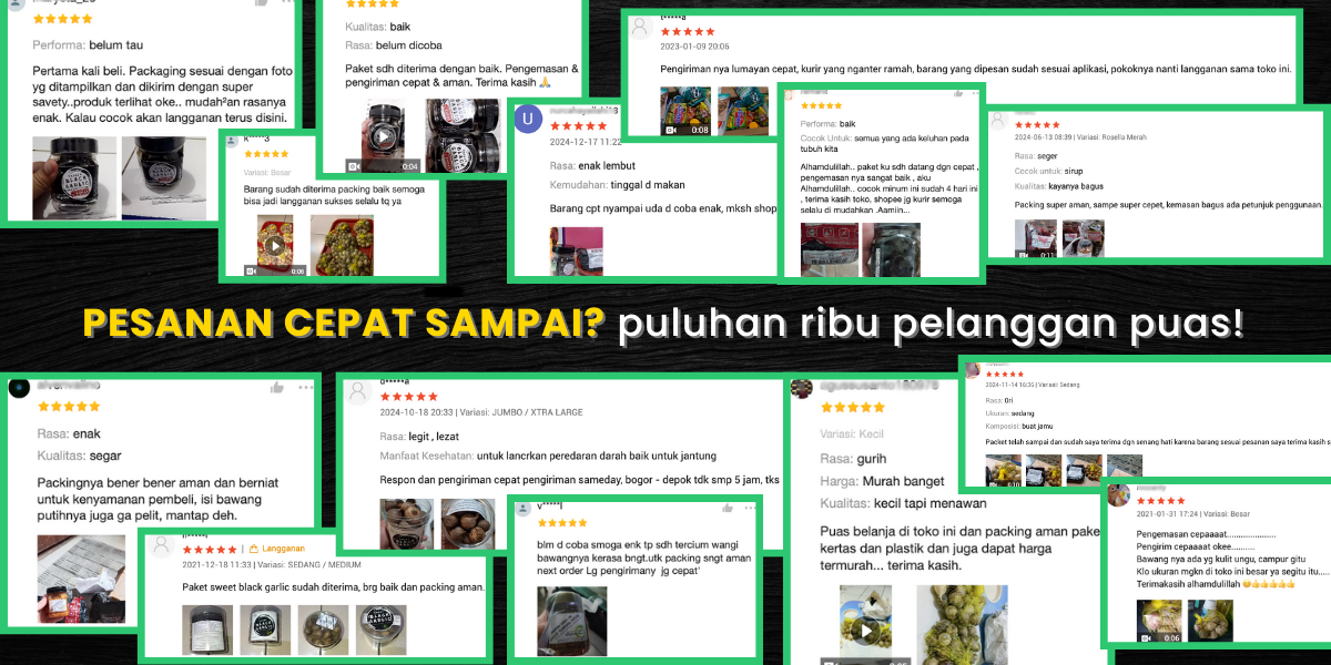 Pengemasan rapi membuat produk LY Aja aman sampai ke tangan pelanggan Testimoni pelanggan LY Aja: pengemasan rapi, produk sampai dengan aman